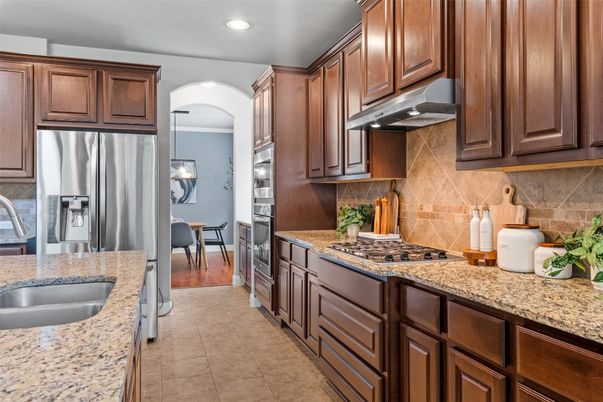 Dining room, Interior, Kitchen, Pendant Lights, Recessed Lighting