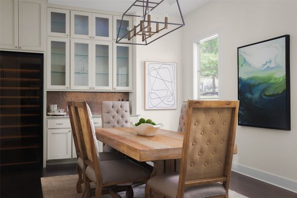 Dining room, Interior, Wood Texture Flooring
