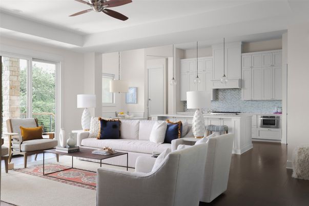 Interior, Kitchen, Living room, Pendant Lights