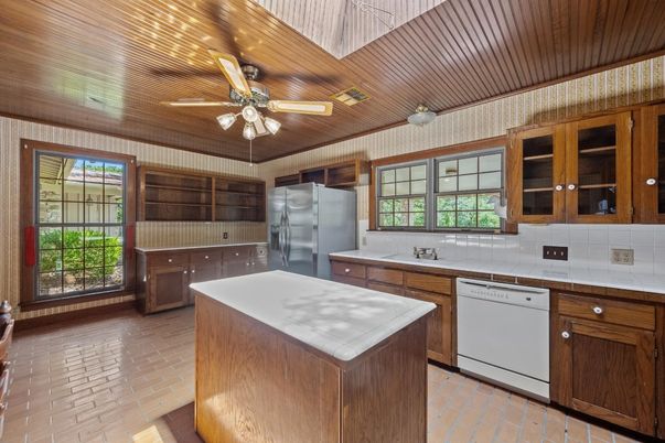 Interior, Kitchen, Stainless Steel Appliances, Wooden Ceilings