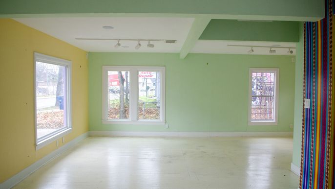 Empty room, Interior, Wood Texture Flooring