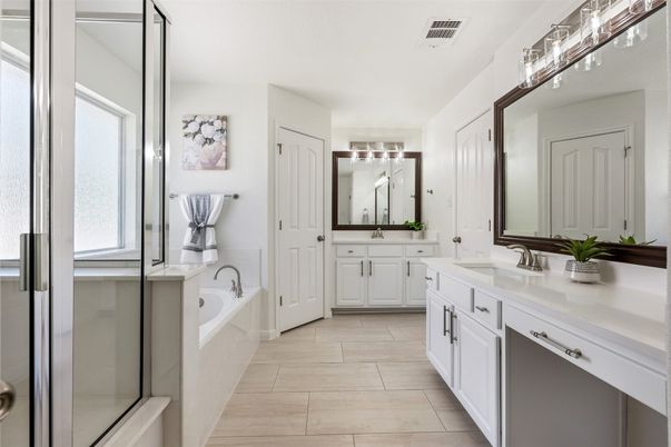 Bathroom, Dual Sink Vanities, Interior