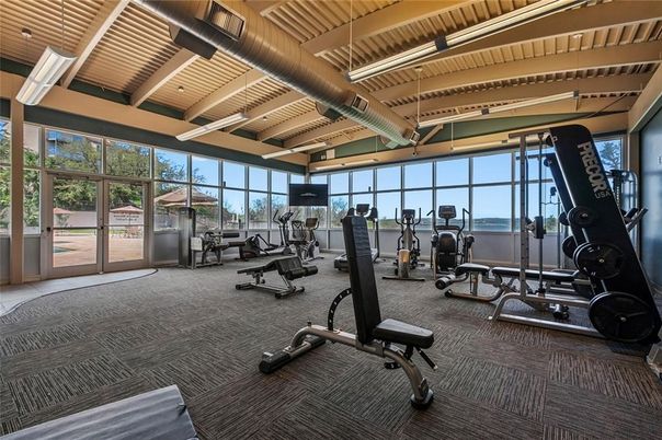 Fitness Equipment, Gym, Interior