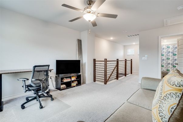 Home Office, Interior, Recessed Lighting
