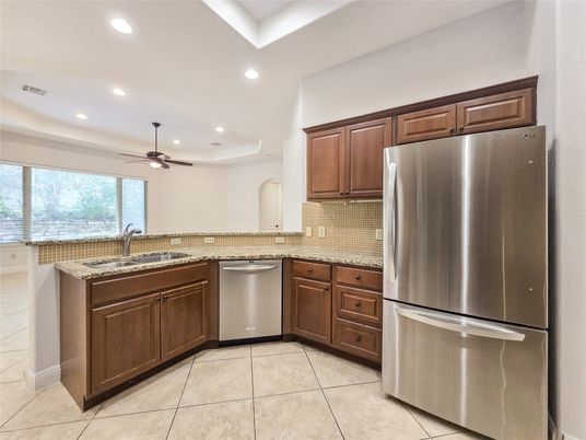 Interior, Kitchen, Recessed Lighting, Stainless Steel Appliances