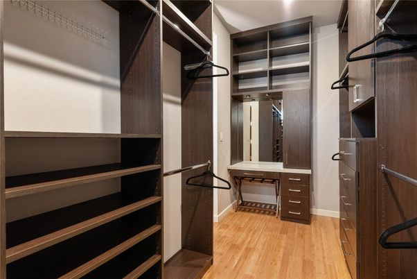 Interior, Walk-in Closets, Wood Texture Flooring
