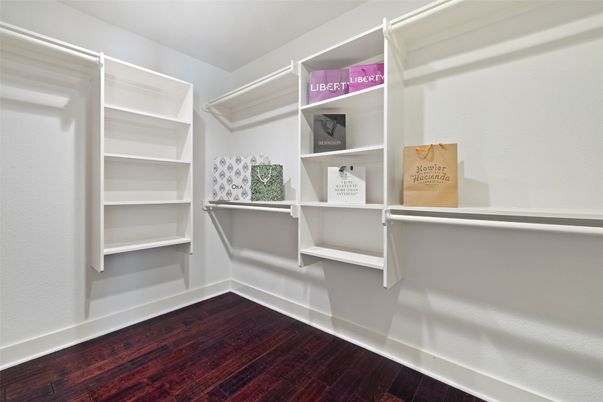 Interior, Walk-in Closets, Wood Texture Flooring