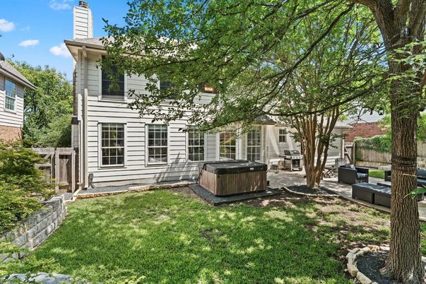 Backyard, Exterior, Hot Tub