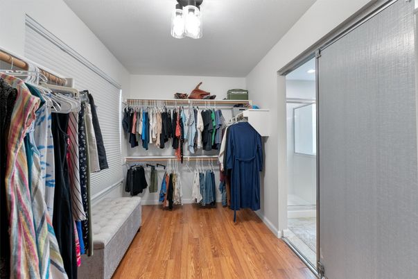 Interior, Recessed Lighting, Walk-in Closets, Wood Texture Flooring