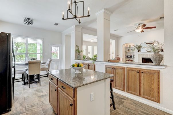 Chandelier, Dining room, Interior, Kitchen, Wood Texture Flooring
