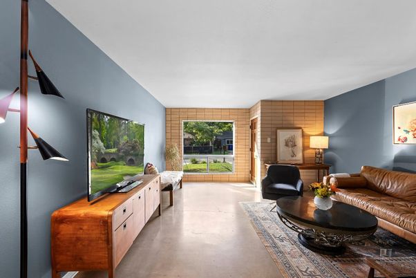 Interior, Living room, Stone Walls