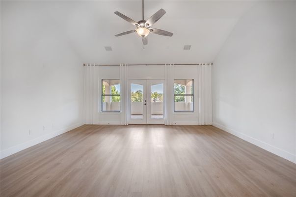 Empty room, Interior, Wood Texture Flooring