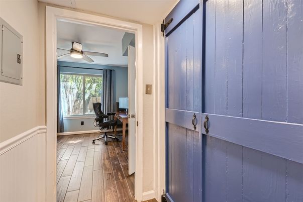 Home Office, Interior, Wood Texture Flooring