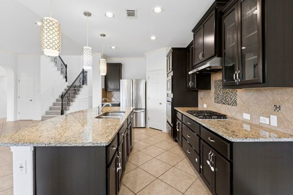 Interior, Kitchen, Pendant Lights, Recessed Lighting