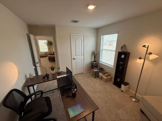 Home Office, Interior, Living room, Recessed Lighting