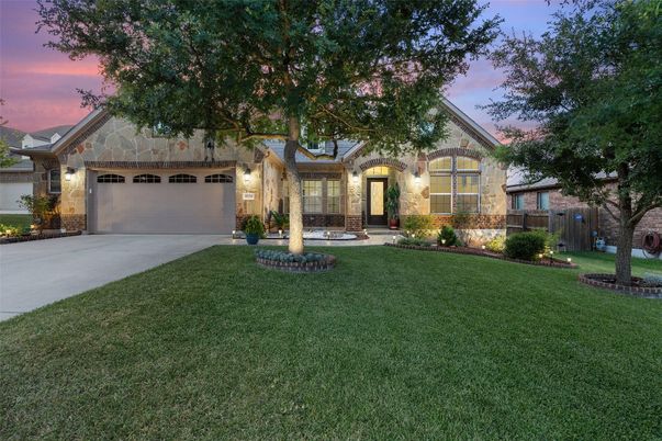 Attached, Backyard, Exterior, Facade, Brick Traditional