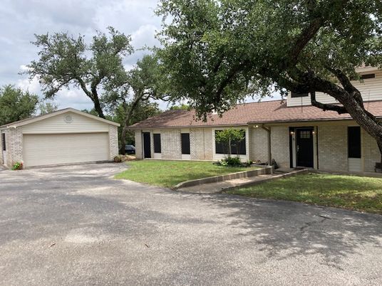 Attached, Backyard, Detached Garage, Exterior, Facade, Brick Facade, Ranch