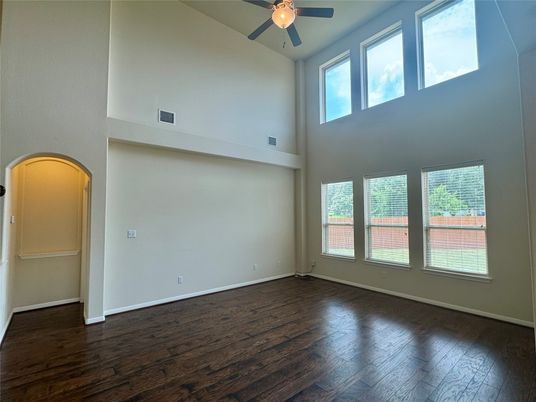 Empty room, Interior, Wood Texture Flooring