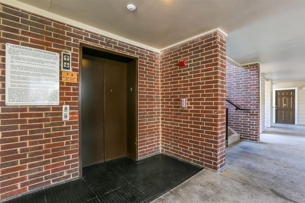 Elevator, Interior, Stone Walls