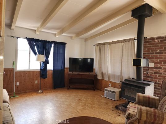 Fireplace, Interior, Stone Walls, Wood Texture Flooring