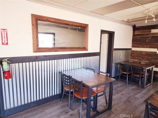 Dining room, Interior, Wood Texture Flooring, Wooden Walls