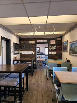 Dining room, Interior, Wood Texture Flooring, Wooden Walls