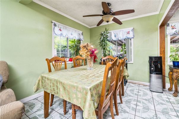 Dining room, Interior