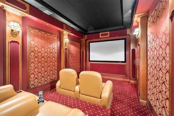 Home Theatre Room, Interior, Projection Screen, Theatre Room