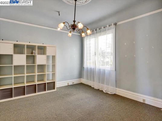 Chandelier, Empty room, Interior