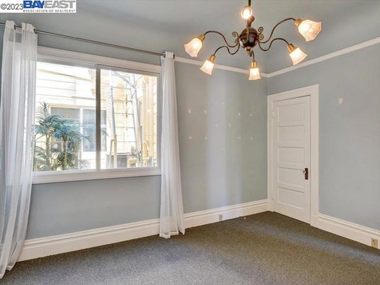 Chandelier, Empty room, Interior