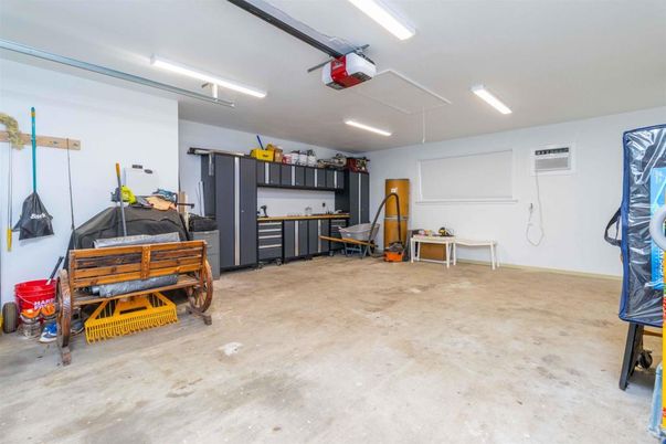 Garage, Interior, Recessed Lighting
