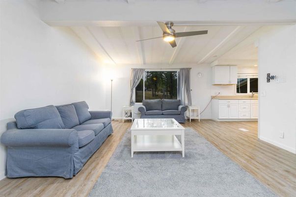 Interior, Kitchen, Living room, Wood Texture Flooring