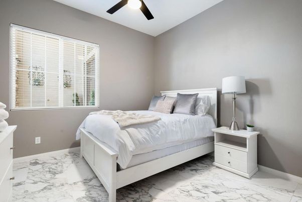 Bedroom, Interior, Marble