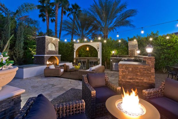 Exterior, Fireplace