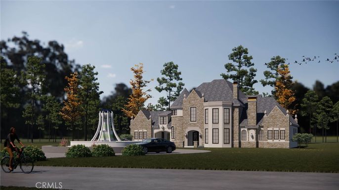 Backyard, Exterior, Facade, French Provincial