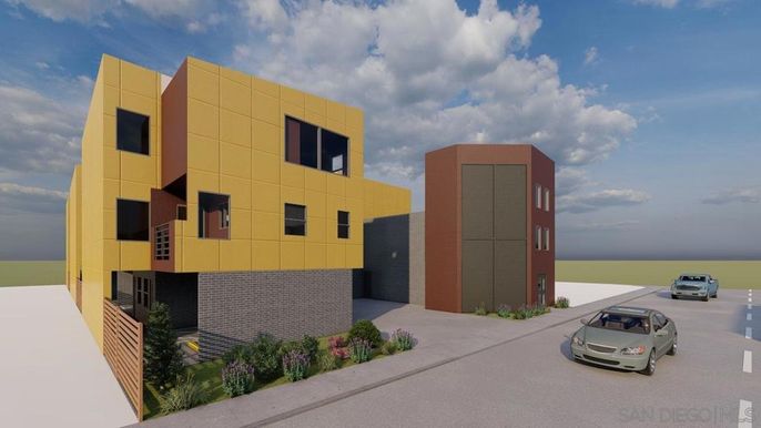 Exterior, Facade, Modern