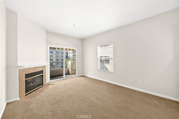 Empty room, Fireplace, Interior
