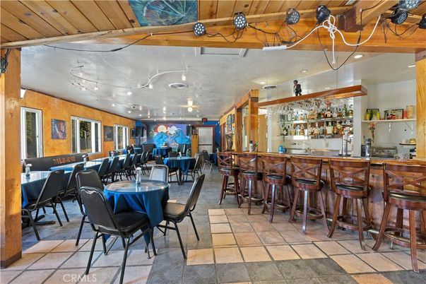 Dining room, Interior, Recessed Lighting, Wooden Ceilings