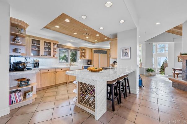Interior, Kitchen, Recessed Lighting, Stainless Steel Appliances, Wooden Ceilings