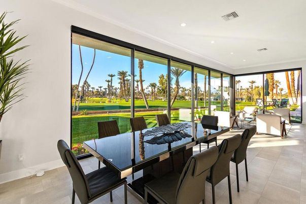 Dining room, Interior, Recessed Lighting