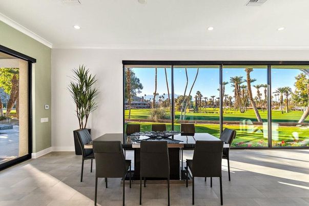 Dining room, Interior, Recessed Lighting