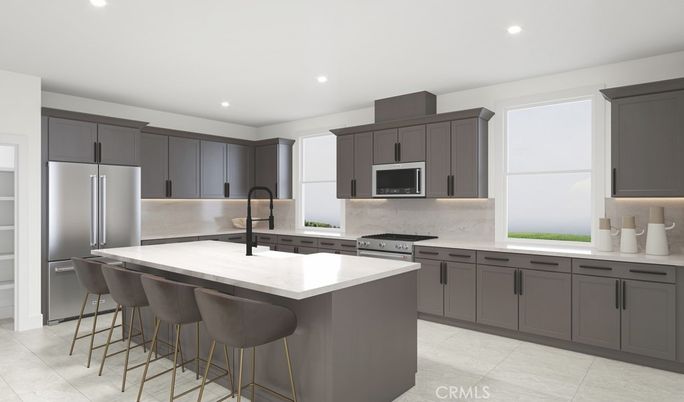 Interior, Kitchen, Recessed Lighting, Stainless Steel Appliances