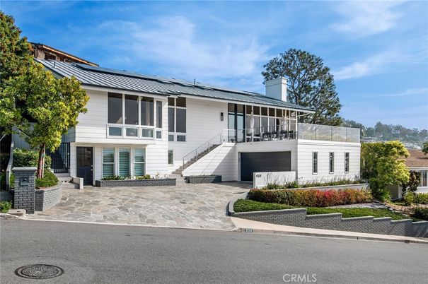 Exterior, Facade, Solar Panels, Raised Ranch