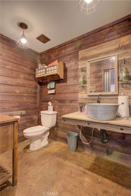 Bathroom, Interior, Wooden Walls