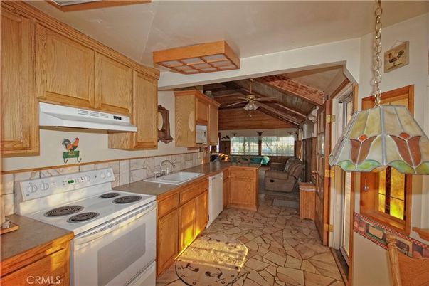 Interior, Kitchen, Wooden Beams
