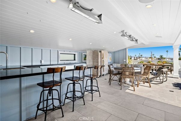 Dining room, Interior, Recessed Lighting