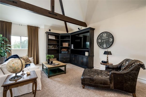 Interior, Living room, Wooden Beams