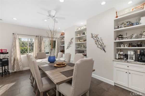 Dining room, Interior, Recessed Lighting
