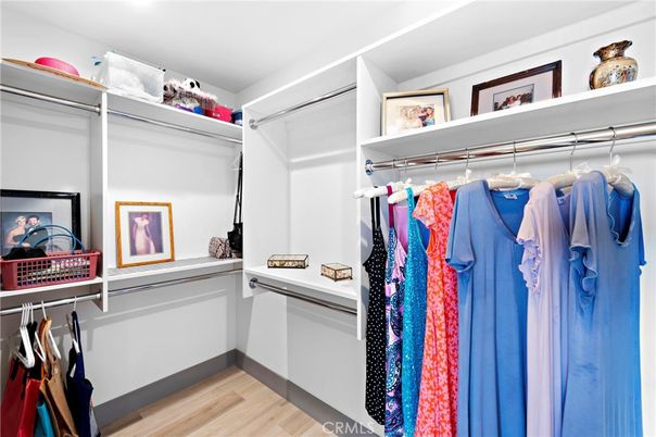 Interior, Walk-in Closets, Wood Texture Flooring