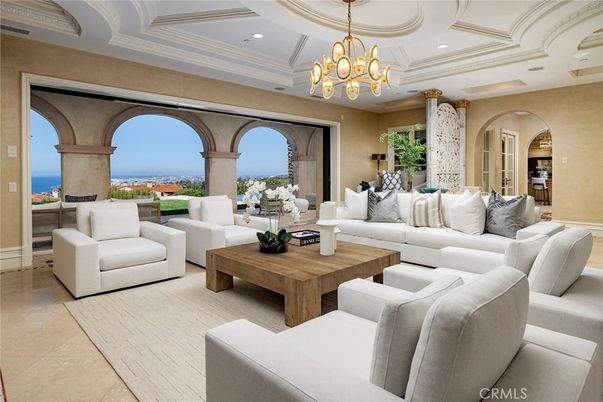 Chandelier, Interior, Living room, Recessed Lighting